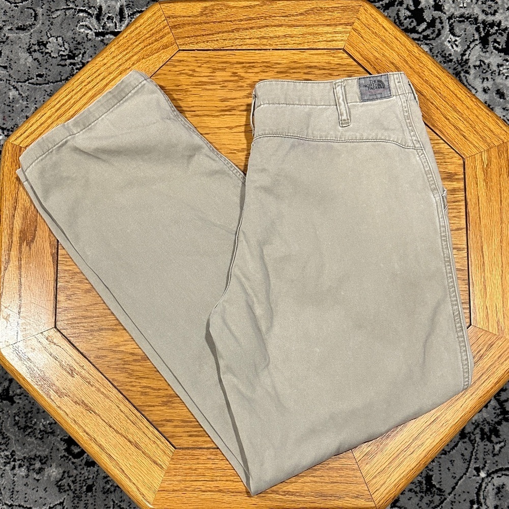 *THE NORTH FACE* Beige Khaki Chino Outdoor A5 Series Pants Size 8